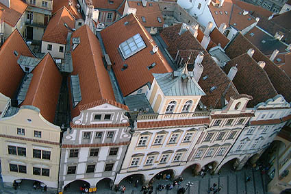 southern arcades of the Old Town Square